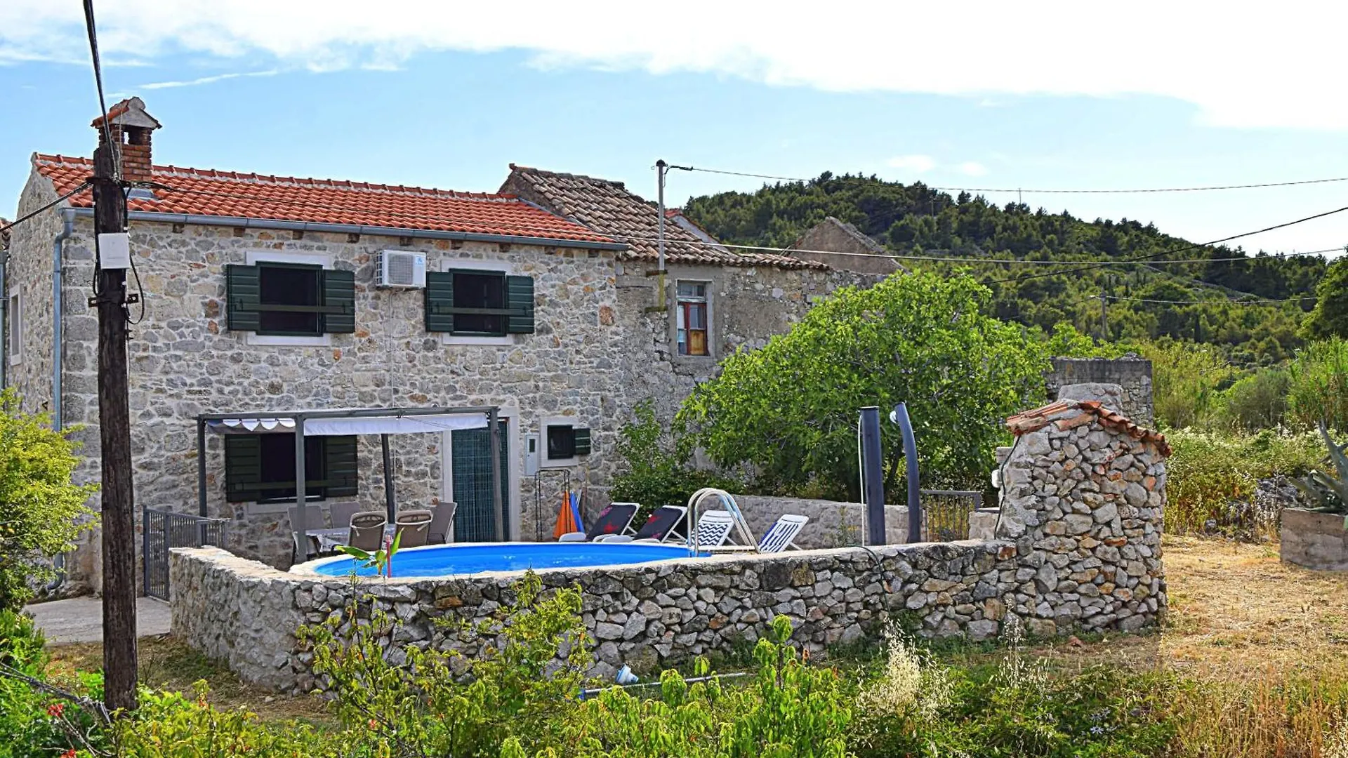 Ferienhaus In Dobropoljana Mit Privatem Pool